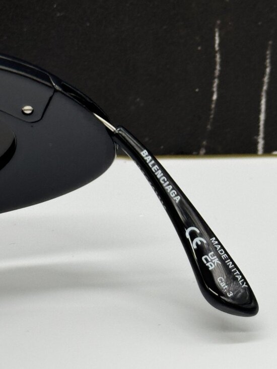 NEW BALENCIAGA BB0232S 001 BLACK UNISEX SUNGLASSES BALENCIAGA EYEWEAR main image 14